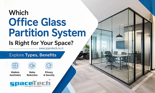Office Glass Partition System for Modern Workspace