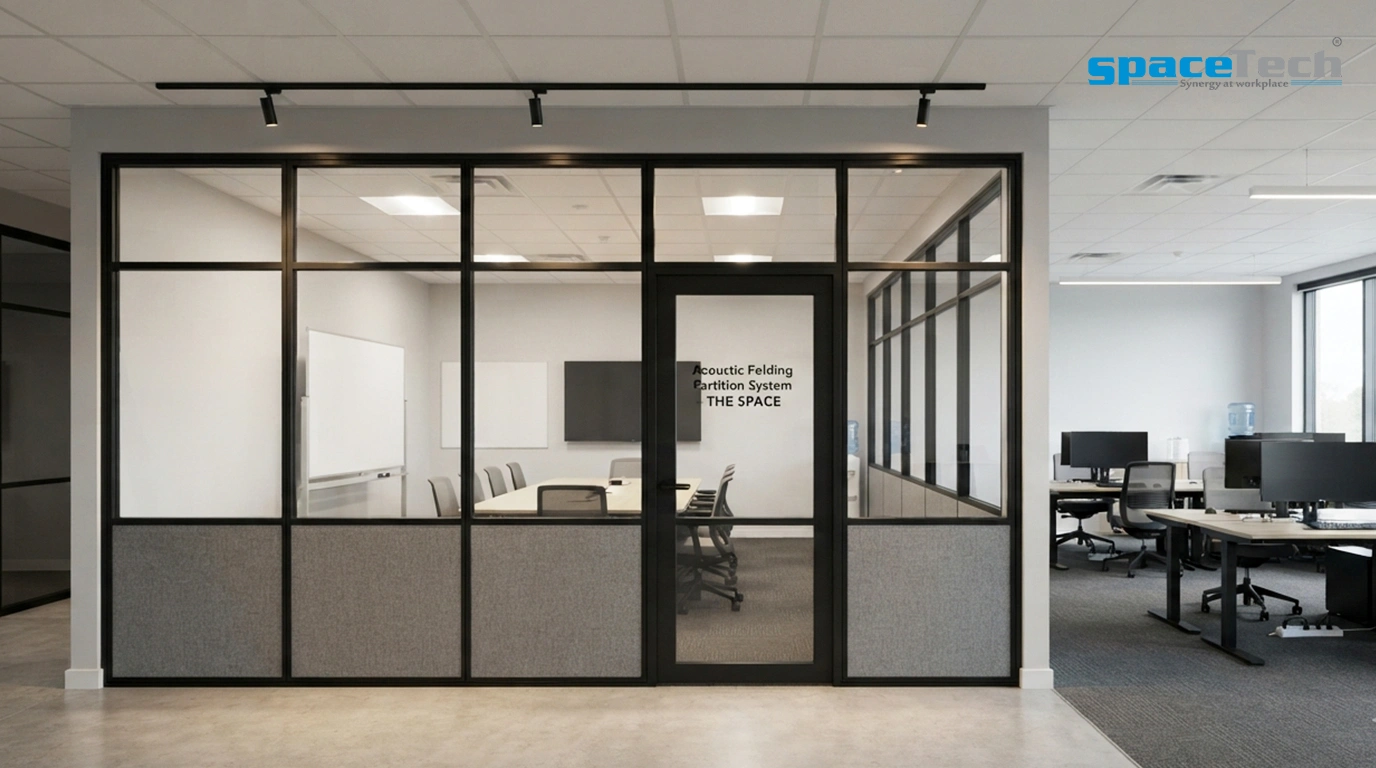 Office Sliding Folding Partition Pune