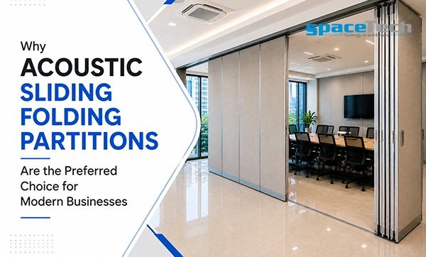 Movable Partition in Pune spacetech interior